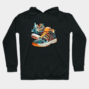 City Shoes Urbain World Fun Life Wandering Discovery Hoodie